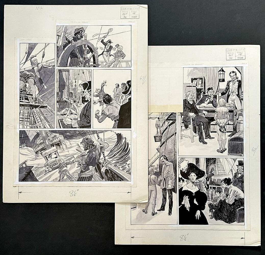 Peter The Whaler (2 pages) art by Alfonso Font