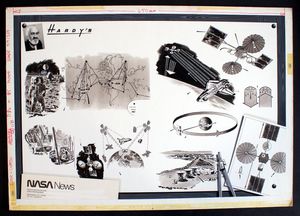 Hardy's Drawing Board: 'NASA' 1 art by Wilf Hardy