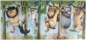 Where The Wild Things Are: In the Trees art by Maurice Sendak
