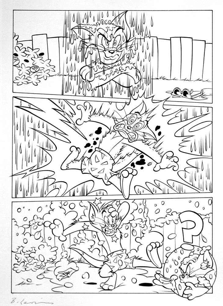 Tom and Jerry page 3a art by Bambos (Georgiou)
