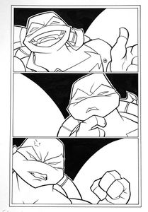 Teenage Mutant Ninja Turtles page 5 art by Bambos (Georgiou)