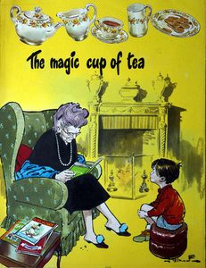 The Magic Cup of Tea art by Jesus Blasco