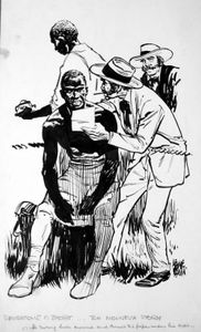 Tom Molineaux, Boxer art by Neville Colvin