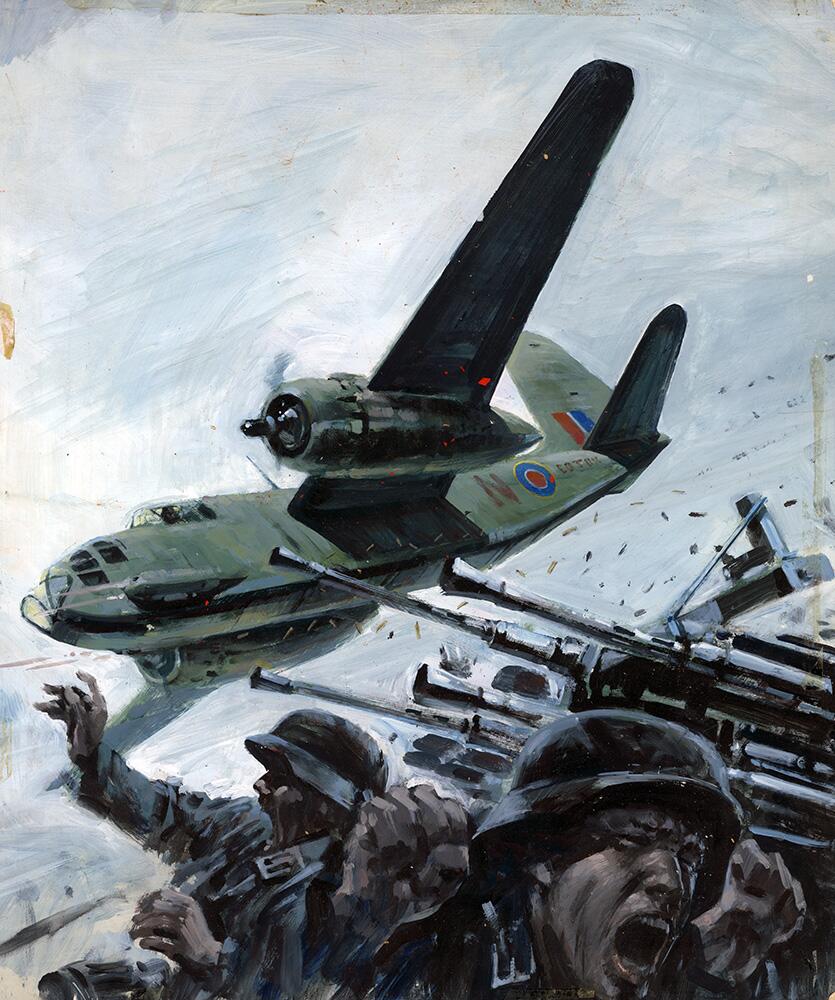 Battle Picture Library cover #1691  'Havoc' art by Graham Coton