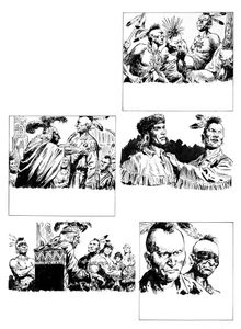 The Last of the Mohicans 24 art by Cecil Doughty