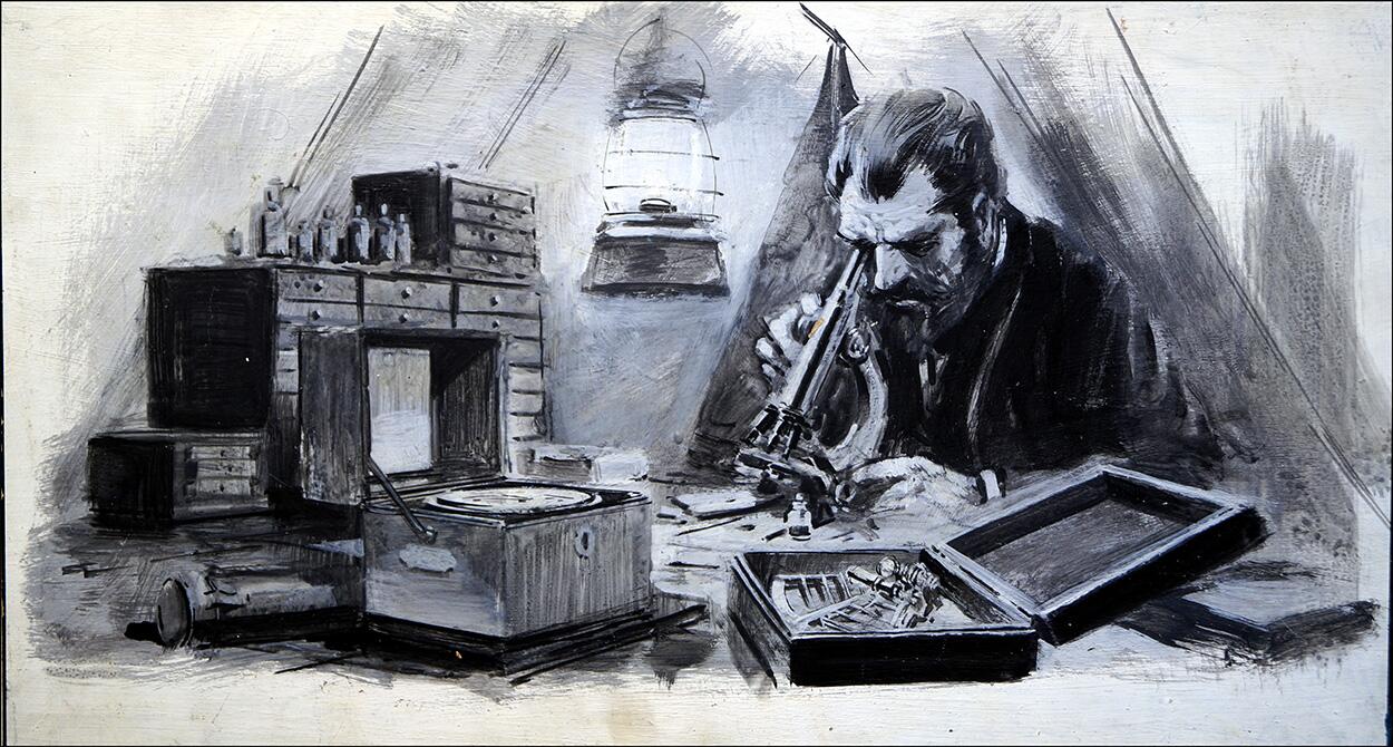 Men and Maps - Alexander Humboldt art by Graham Coton