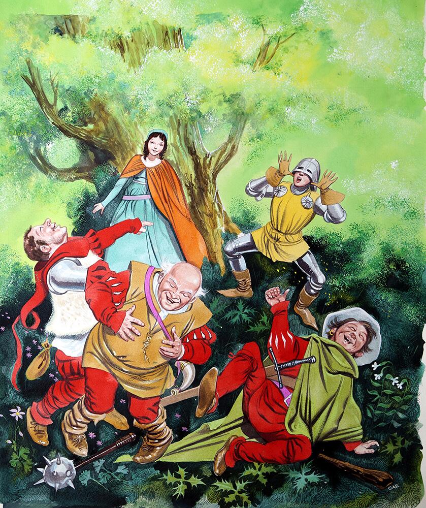 The Jester Knight art by Gerry Embleton