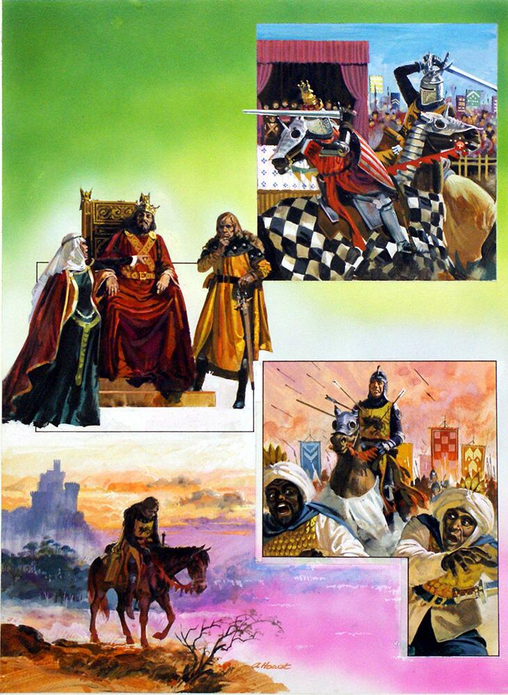 El Cid art by Andrew Howat