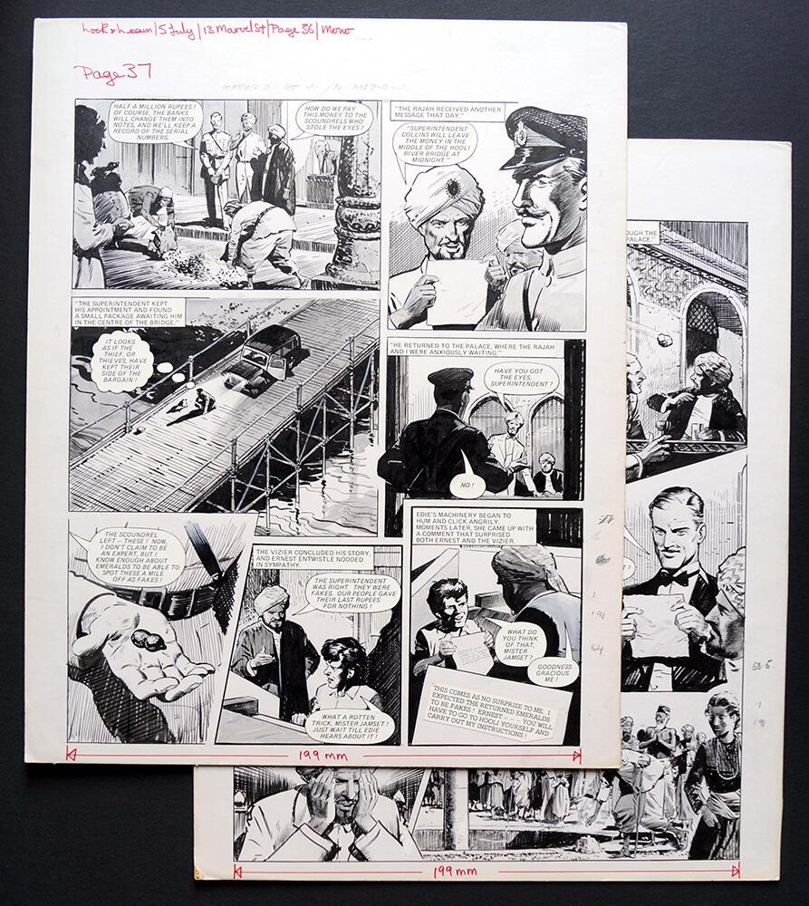 Second page art by Bill Lacey