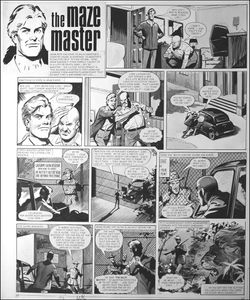 Maze Master - Lions Den art by Bill Lacey