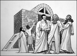 The First Architectural Arch art by Ralph Bruce