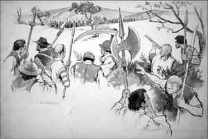 Monmouth Rebellion art by Angus McBride
