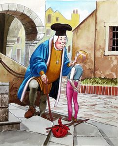 Dick Whittington: 09 A Fine Young Man art by Nadir Quinto