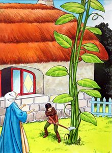 Jack and the Beanstalk: Axe art by Nadir Quinto