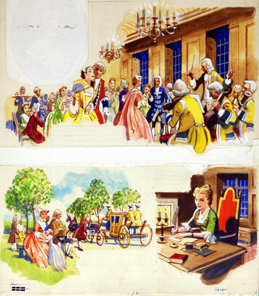 Ladies of the Enlightenment art by Eric Parker