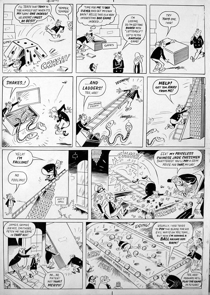 2nd page art by Reg Parlett