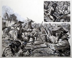 Captain Henry Morgan's Marauders art by Roger Payne