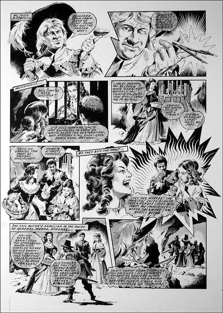 2nd page of episode art by Mike Noble