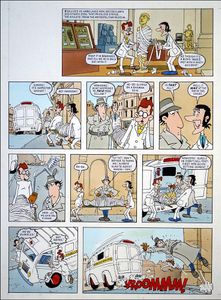 Inspector Gadget - That's No Mummy art by Arthur Ranson