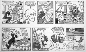 Scooby Doo: Skeleton Crew art by Bill Titcombe