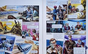 Kaylor from 'The Poisoning of Trigan's Youth' (TWO pages) art by Gerry Wood