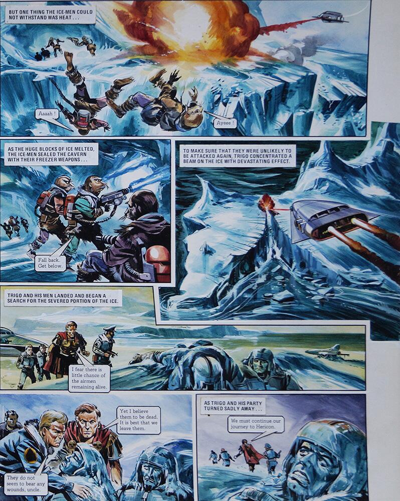 Right Hand Page art by Gerry Wood