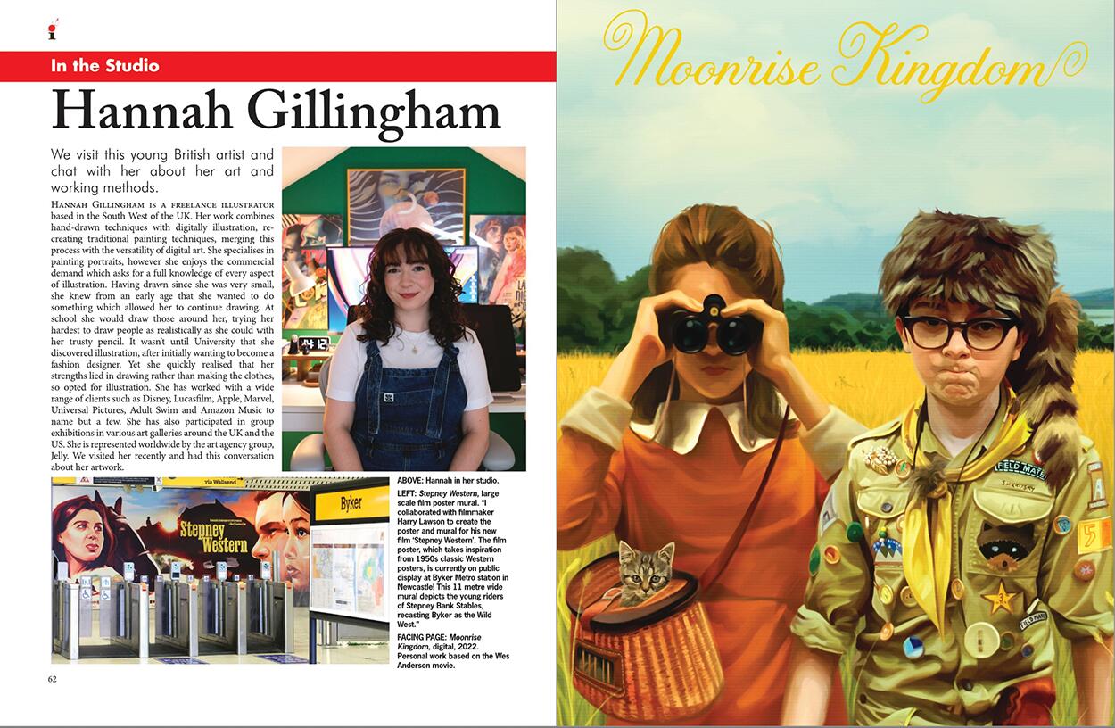 Hannah Gillingham, illustrators issue 49 ONLINE EDITION
