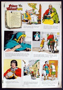 Prince Valiant: Printer's Proof #1761 art by Hal Foster