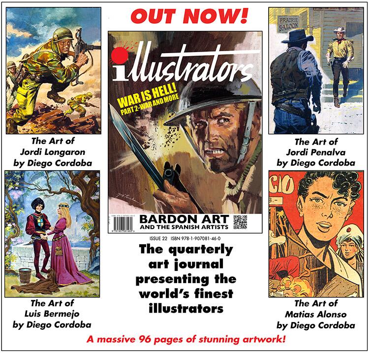 illustrators issue 22 by Diego Cordoba, Barry Coker, foreword by Dave Gibbons
