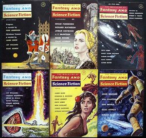 Fantasy & Science Fiction: 1962 - Volume 22, #1 - #6 (6 issues)