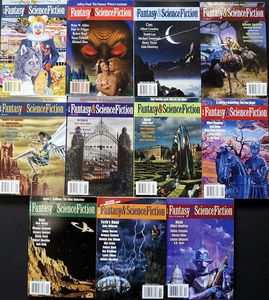 Fantasy & Science Fiction: 2000 - Volume 98 & Volume 99 (11 issues)