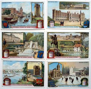 Places In Paris (1912) (6 cards)