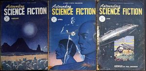 Astounding SF (UK) 1949 - Set 1 (3 issues)