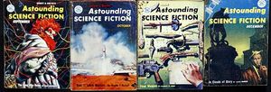 Astounding SF (USA) 1955 - Set 3 (4 issues)