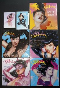 Olivia with Bettie Page: FIVE Calendar Bundle 1 by Olivia De Berardinis