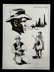 Western Strip art by Patrick Wright