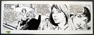 Modesty Blaise: Death In Slow Motion #5685 art by Neville Colvin