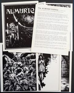 The Almuric Portfolio art by Stephen Fabian