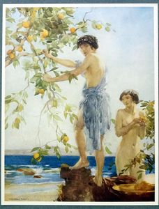William Russell Flint and His Work: The Art of the Illustrator art by William Russell Flint