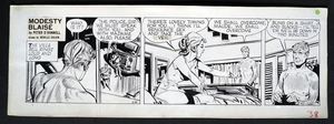 Modesty Blaise Daily Strip #5151 art by Neville Colvin