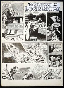 Karl The Viking: 26th September 1964 (Page 1) art by Don Lawrence