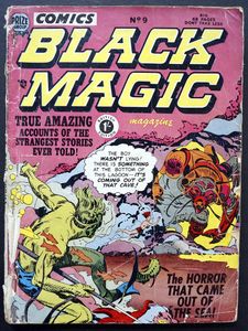 Black Magic #9 (British Edition) by Joe Simon