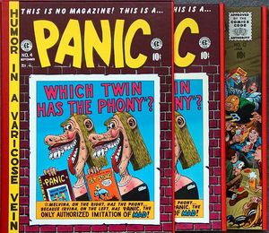 The Complete EC Library: Panic  (2 Volume Boxed Set) by Edited by Al Feldstein, written by Al Feldstein, William M. Gaines & others
