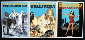 Gullivera, The Golden Ass & Pandora's Eyes by Milo Manara, Vincenzo Cerami