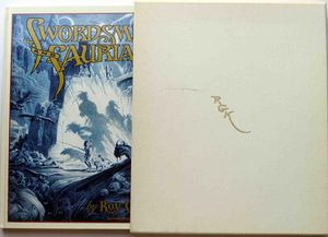 Book with Slipcase, Swordsmen and Saurians Slipcase Edition