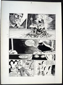 Doctor Who: The Stockbridge Horror Page 9 art by Mick Austin