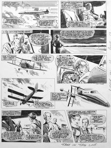 Flight To Danger art by John Cooper