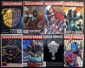 Judge Dredd The Megazine: Volume 2: #1 - #8 (8 issues) by Alan Grant, John Wagner