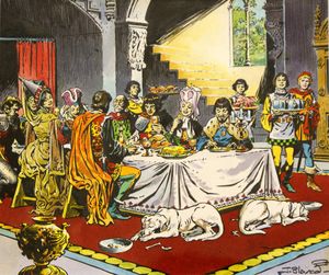 Snow White The Feast art by Jesus Blasco