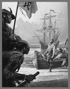 Will Adams The Man Who Unlocked Japan art by Severino Baraldi